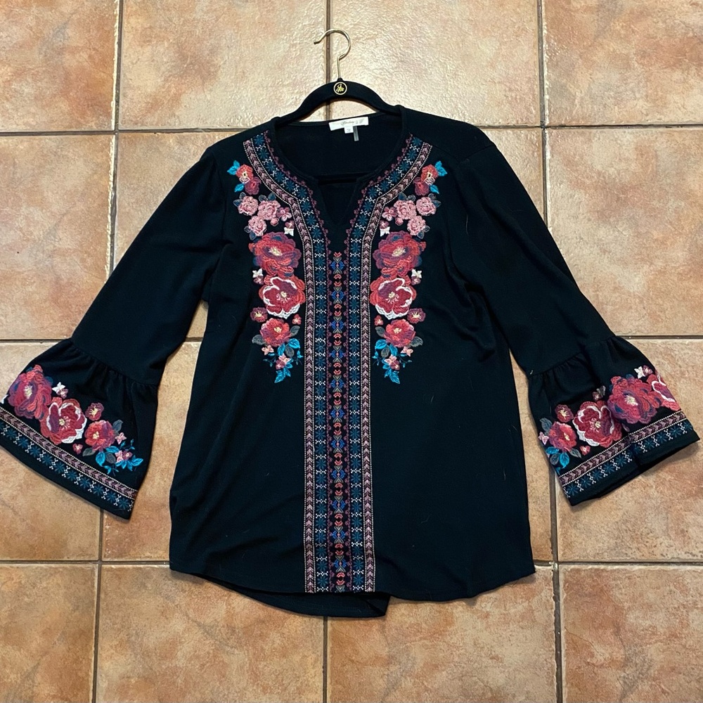 Andree By Unit Tunic Top Blouse M